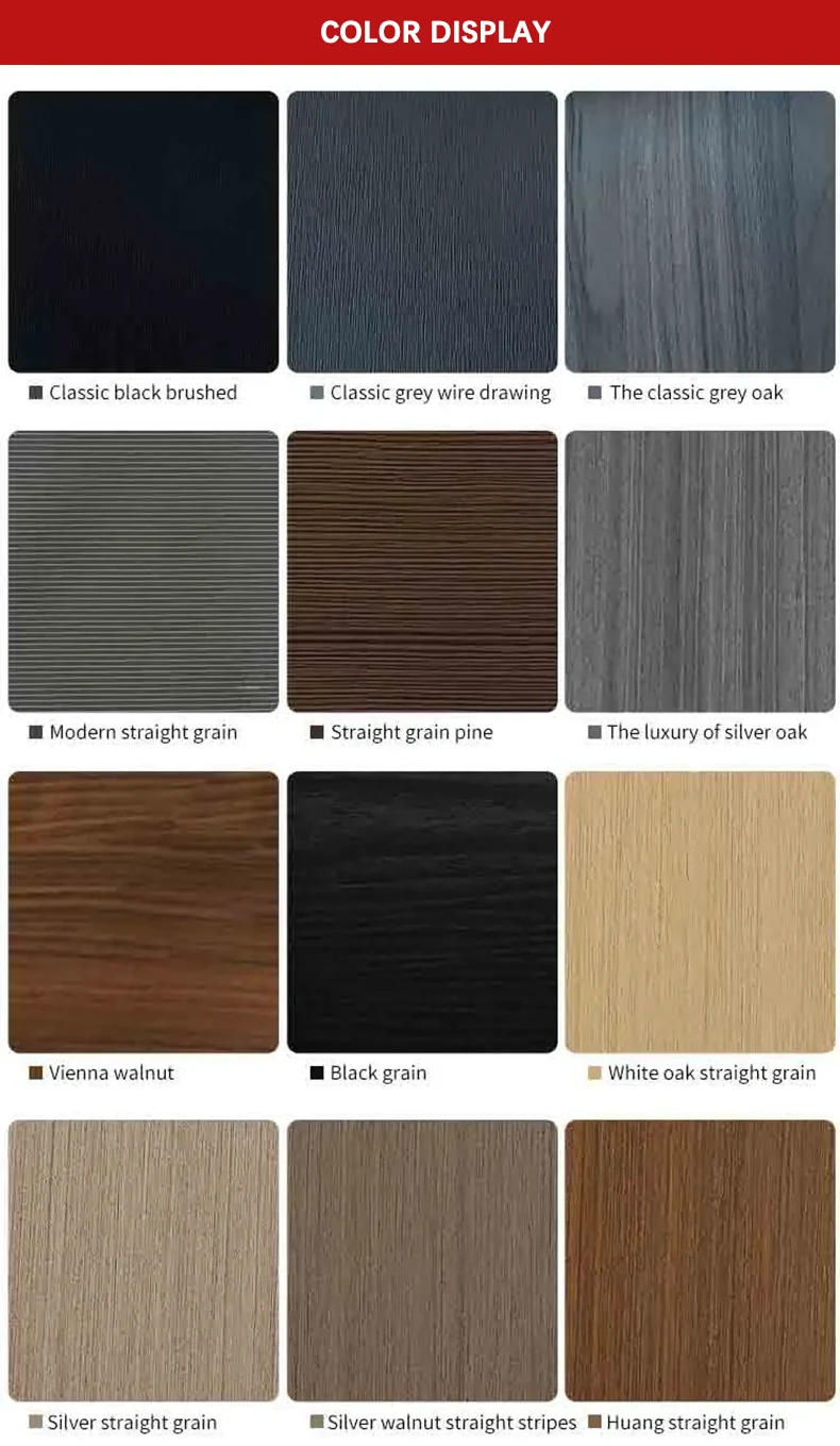 Anti-Rotten Outdoor Exterior WPC Wall Panel