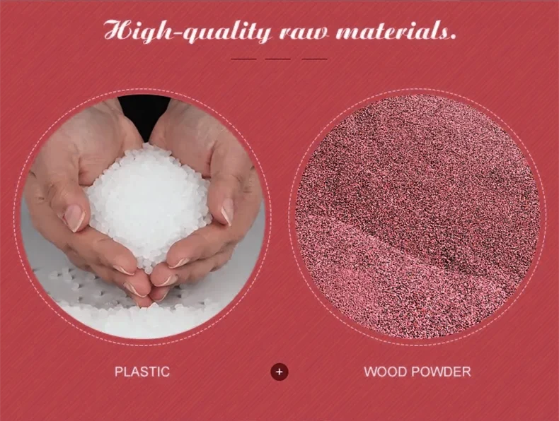 Anti-Rotten Outdoor Exterior WPC Wall Panel