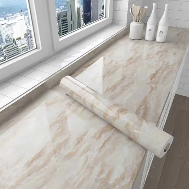 Glitter Wallpaper for Bathroom Cabinet